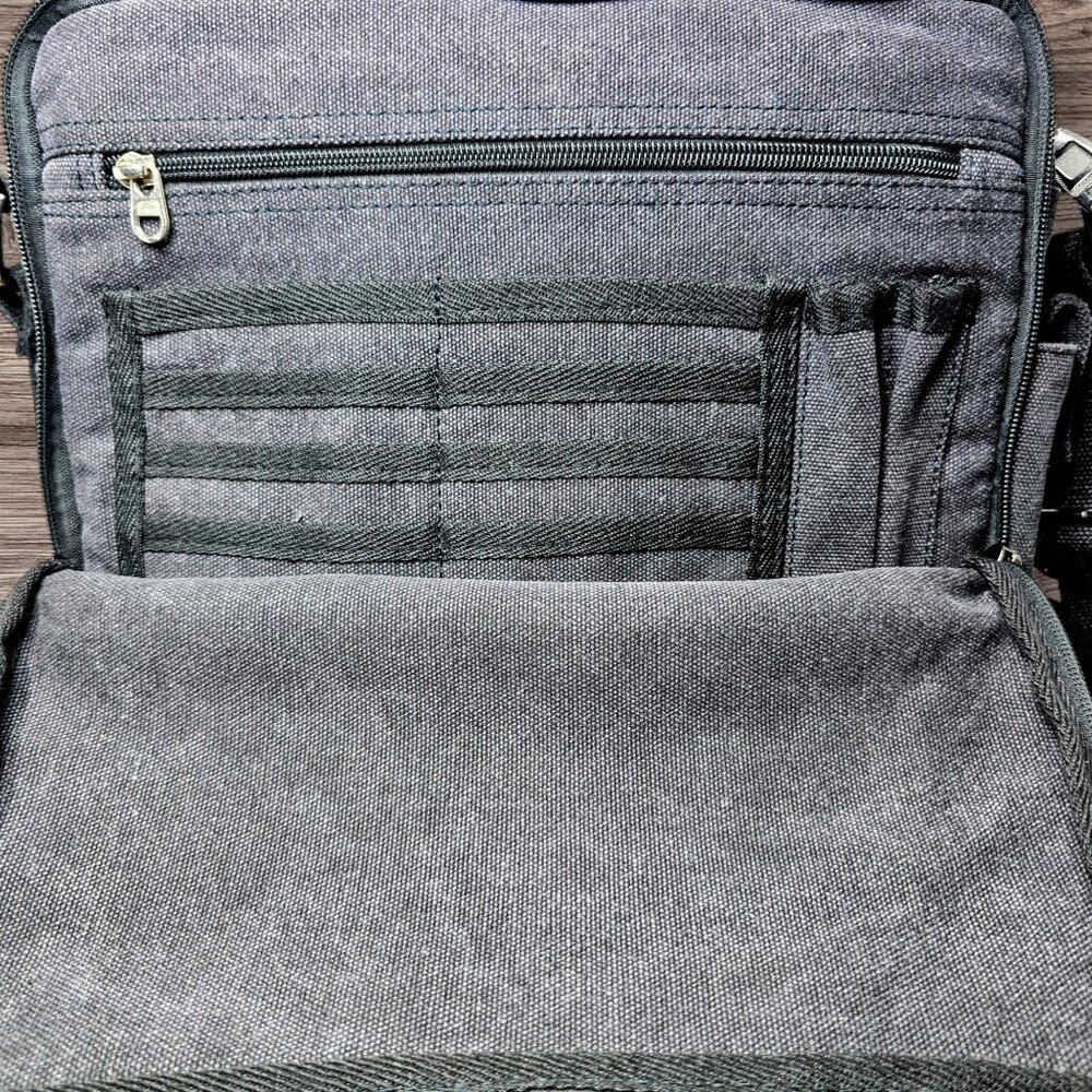 Kenox Classic Multifunctional Canvas Messenger Bag Crossbody Working Field - Picture 11 of 15